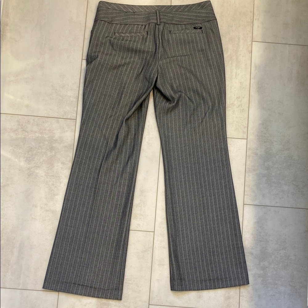 Express Gray Pinstripe Dress Pants - Picture 8 of 10
